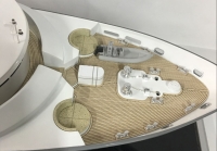 custom made model of 55m superyacht